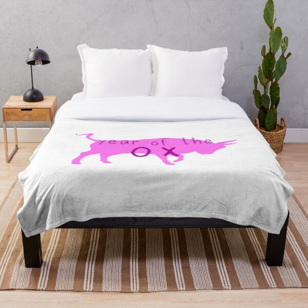 Artikelvorschau, Chinesisches Neujahr - Jahr des Ochsen (ROSA) entworfen und verkauft von Seth's Tees.