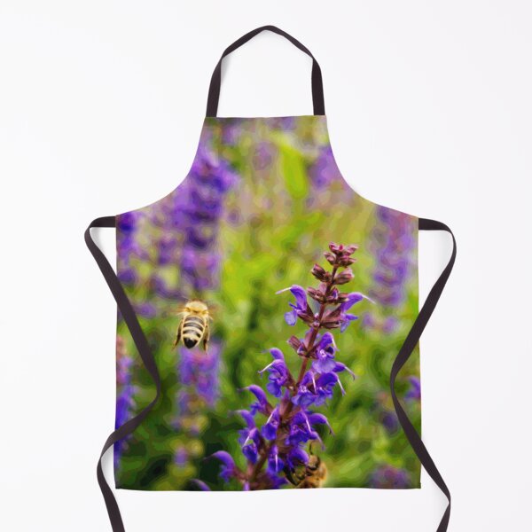 Item preview, Bee in lila designed and sold by FrauleinimStall.