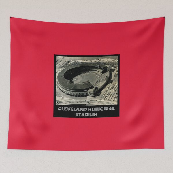 Item preview, Cleveland Municipal Stadium- Indian's Red designed and sold by DeadStadium.
