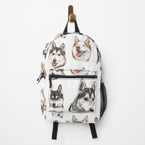 Item preview, Husky collage designed and sold by RozThompsonArt.