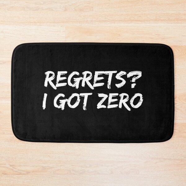Item preview, Regrets? I Got Zero.  designed and sold by jacks-tees.