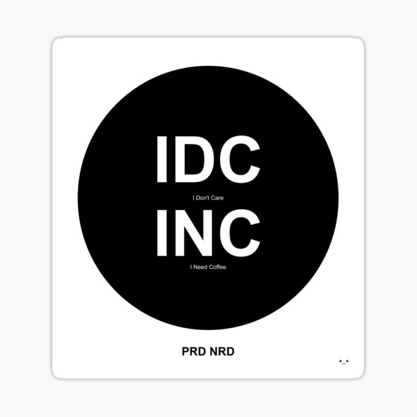 PRD NRD IDC INC Sticker