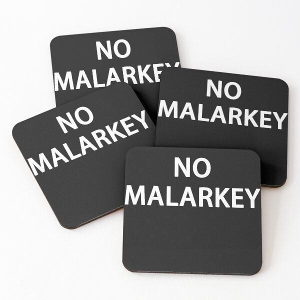 Item preview, No Malarkey designed and sold by TINASTORESHOPE.