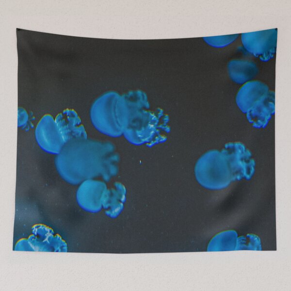 Item preview, Jellyfish blue designed and sold by wolfgangrainer.