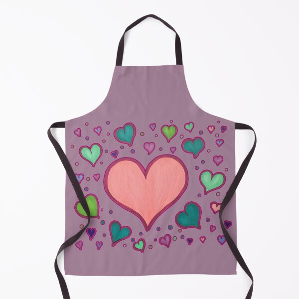 Item preview, Hearts galore on light magenta designed and sold by BelindaFuller.