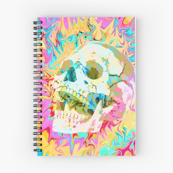 Item preview, Psychedelia Laughing Skull   designed and sold by TheBearandBunny.