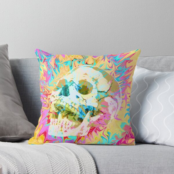 Item preview, Psychedelia Laughing Skull   designed and sold by TheBearandBunny.