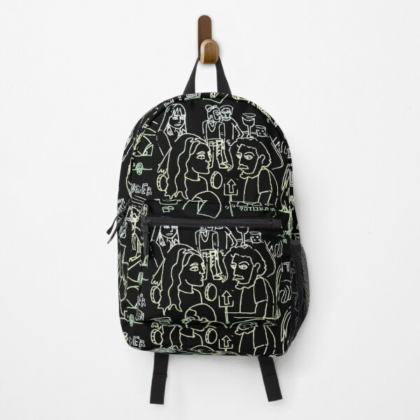Item preview, Cool Dudes Funky Gel Aviv Travel Doodle designed and sold by badlydrawnbabe.