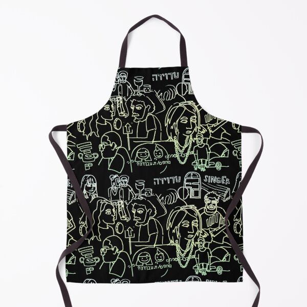 Item preview, Cool Dudes Funky Gel Aviv Travel Doodle designed and sold by badlydrawnbabe.