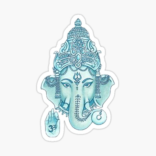 Buddha Elephant Sticker