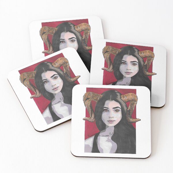 Item preview, Horned Lady  designed and sold by Booshthemighty.