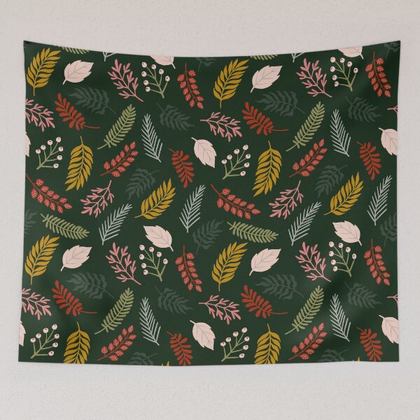 Item preview, Christmas leaves designed and sold by Laura Caballero.