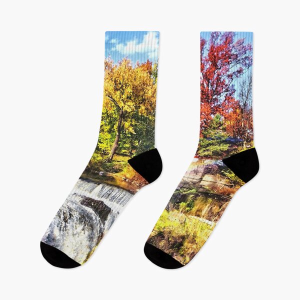 Item preview, Paterson NJ - Rainbow Over Paterson Great Falls designed and sold by Susan Savad.