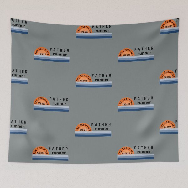 Item preview,  The Certified Badass Father Runner designed and sold by Damitparasayo.