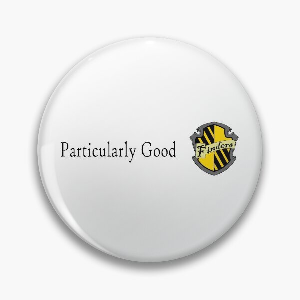 Item preview, Particularly Good Finders Crest designed and sold by Coldoil Designs.