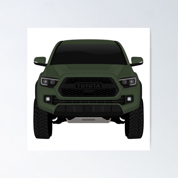 Item preview, Toyota Tacoma Army Green designed and sold by VenZolic.