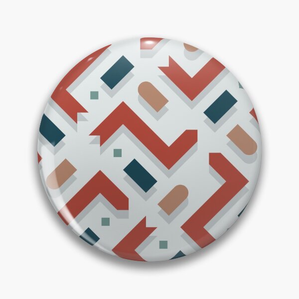Item preview, Isometric Arrows Pattern – Retro 70s designed and sold by RoguePatterns.