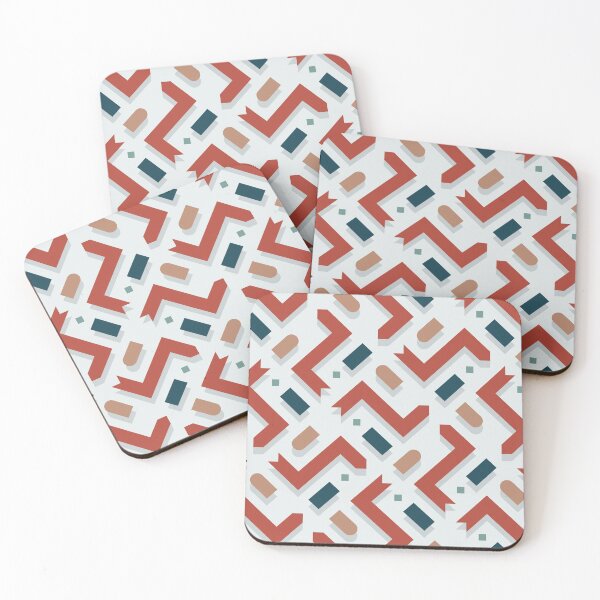 Item preview, Isometric Arrows Pattern – Retro 70s designed and sold by RoguePatterns.