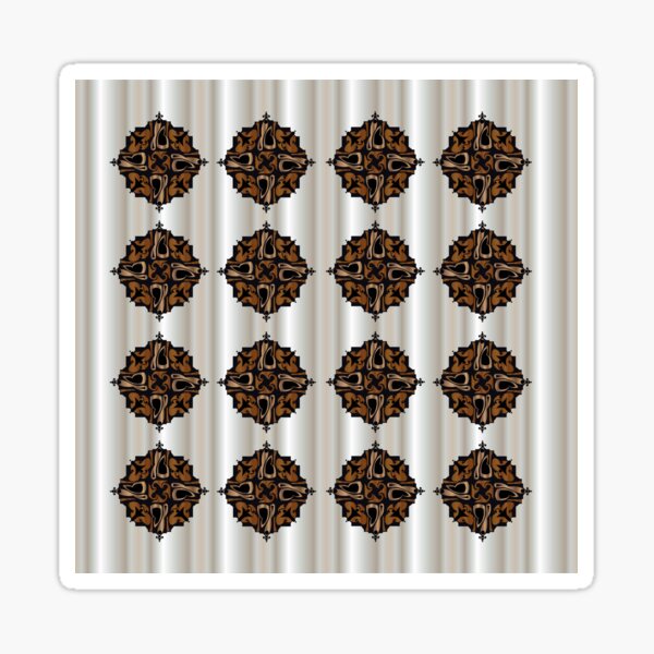 Item preview, decorative cute vintage illustration pattern designed and sold by ErhanArt.