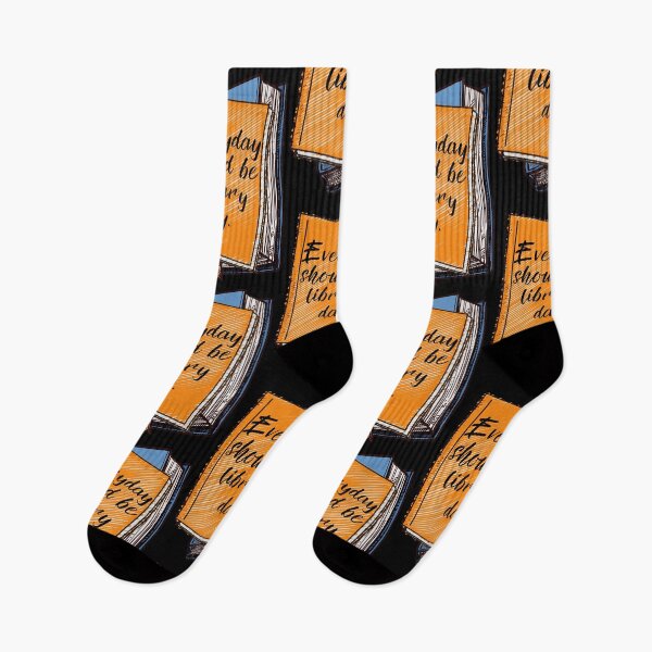 Item preview, Everyday Should Be Library Day | Black | Reading Books | Book Lover | Librarian Gift | Bibliophile | Gifts for Geeks designed and sold by itsokaybyme.