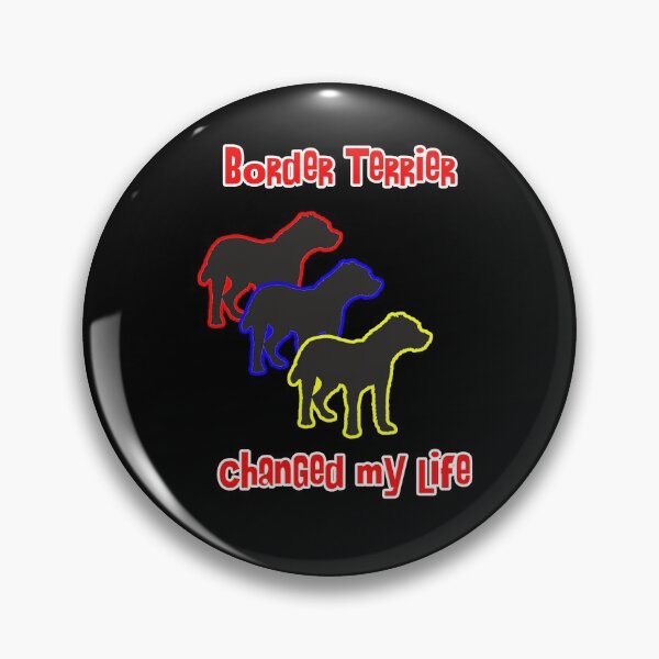Item preview, Border Terrier Changed my Life - Dog Art dogs Silhouette - pet designed and sold by Coolstuff4you71.