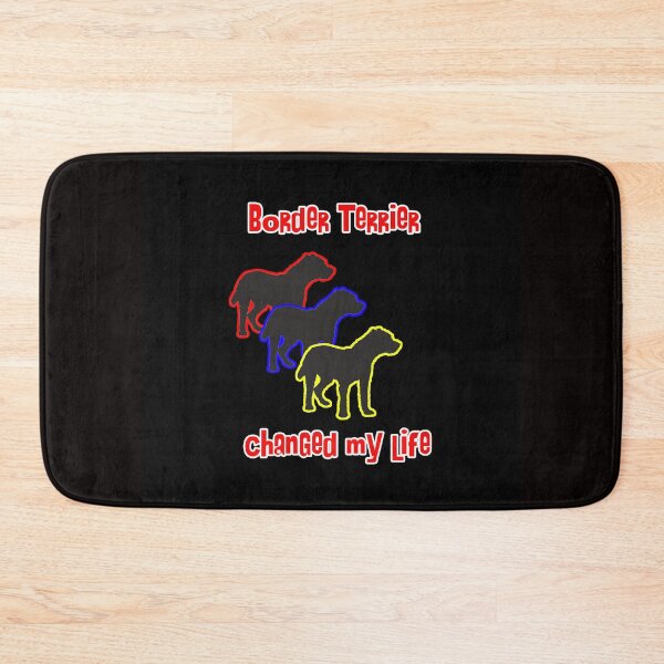 Item preview, Border Terrier Changed my Life - Dog Art dogs Silhouette - pet designed and sold by Coolstuff4you71.