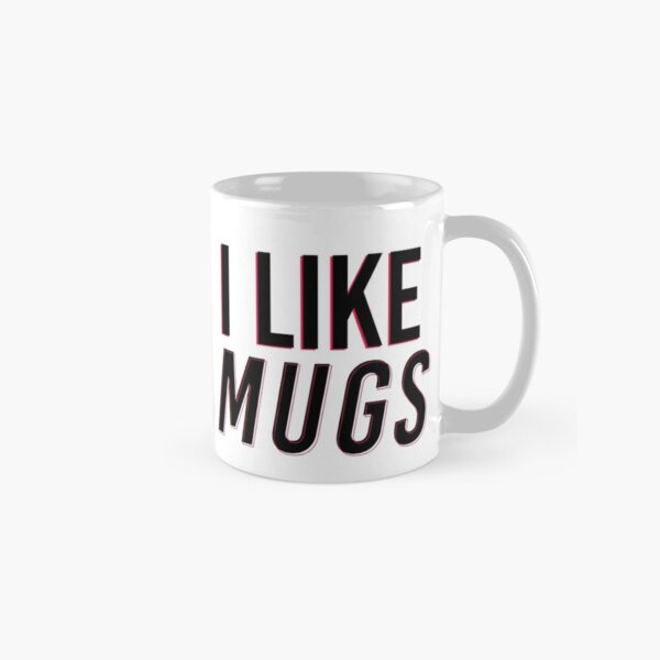j'aime les tasses // demi lovato Mug classique