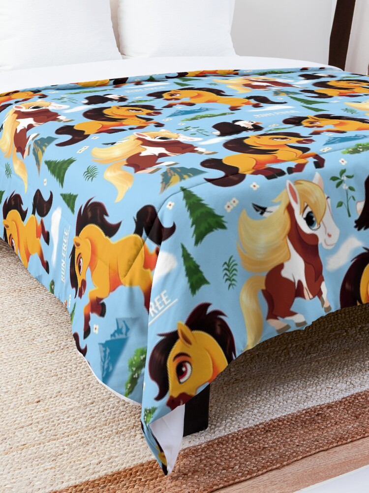 "Spirit Horse Pattern" Comforter by sophieeves90 Redbubble