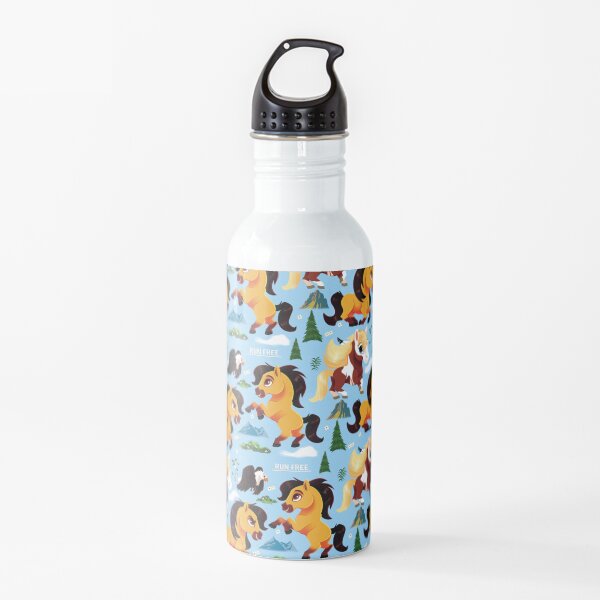 Spirit Horse Pattern Water Bottle