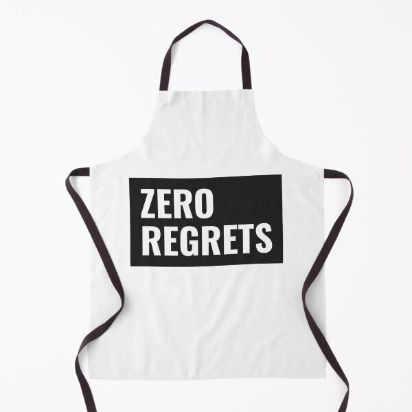 Item preview, Zero Regrets No Regrets designed and sold by jacks-tees.