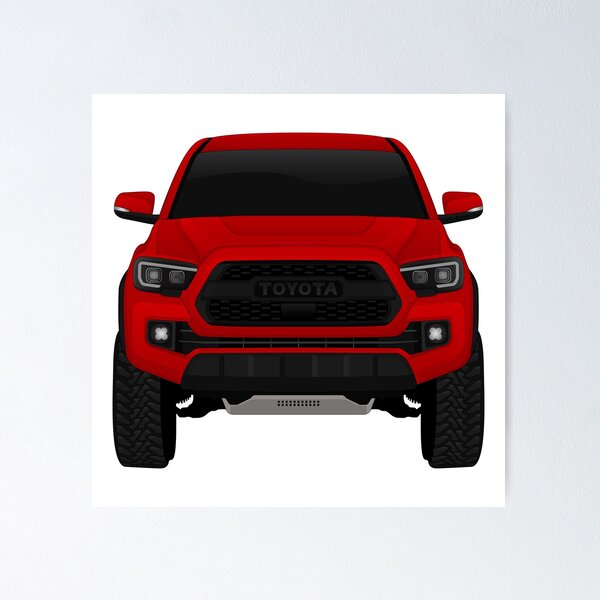 Item preview, Toyota Tacoma Dark-red designed and sold by VenZolic.