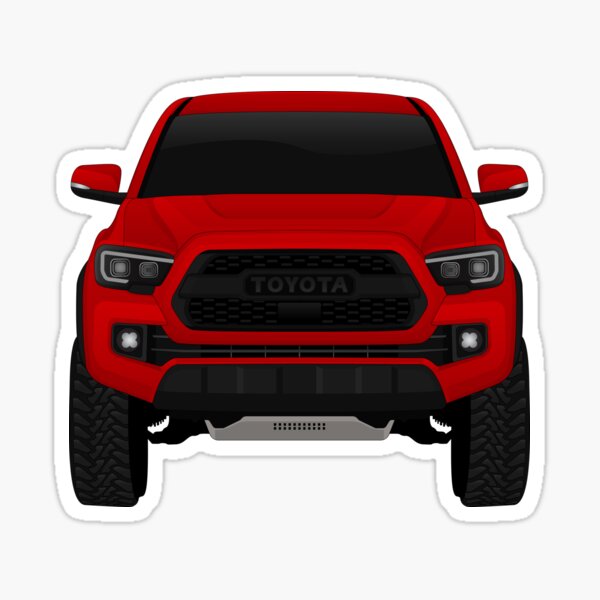 Item preview, Toyota Tacoma Dark-red designed and sold by VenZolic.