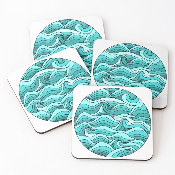 Item preview, Wave After Wave designed and sold by mjp-prints.