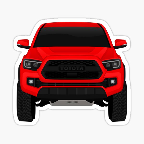 Item preview, Toyota Tacoma Red designed and sold by VenZolic.