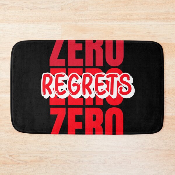 Item preview, Zero Regrets No Regrets designed and sold by jacks-tees.