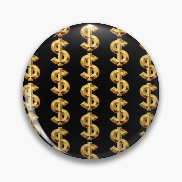 Item preview, Golden Dollar Sign - Pattern designed and sold by PawsitiveMum.