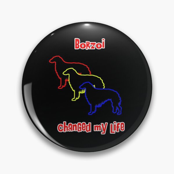 Item preview, Borzoi Changed my Life - Dog Art dogs Silhouette - pet designed and sold by Coolstuff4you71.