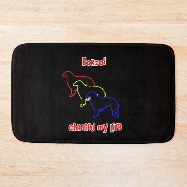 Item preview, Borzoi Changed my Life - Dog Art dogs Silhouette - pet designed and sold by Coolstuff4you71.
