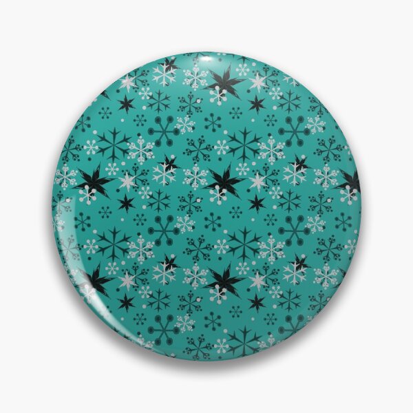 Item preview, Christmas Vintage Teal Snow designed and sold by Sharon Schwalbe.