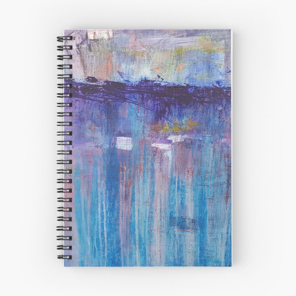 Item preview, Blue Pink & Purple Acrylic Abstract designed and sold by Loki-Dokez.