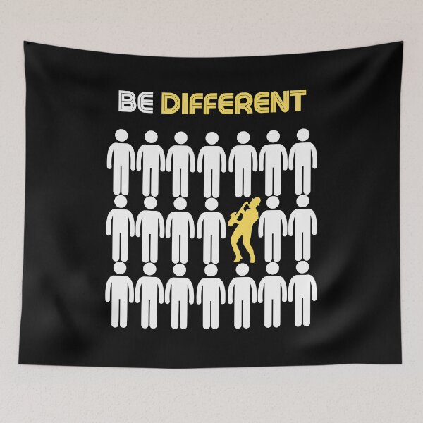 Item preview, Be Different Saxophonist designed and sold by TrendingTees4u.