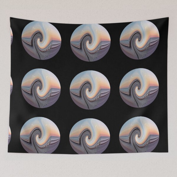 Item preview, Square Waveland Beach Orb designed and sold by Kathy K. McClellan.