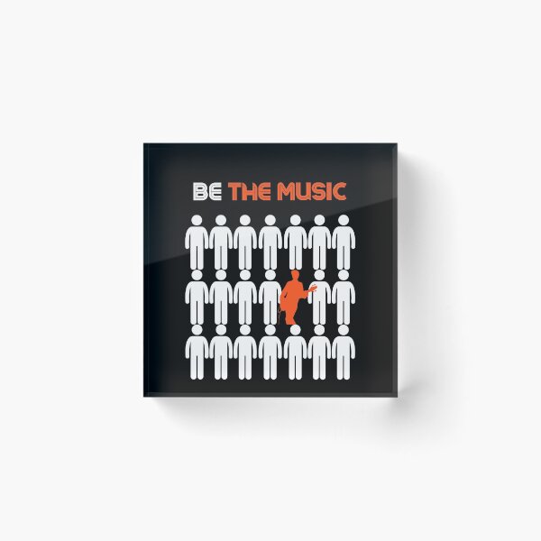 Item preview, Be The Music Guitarist designed and sold by TrendingTees4u.
