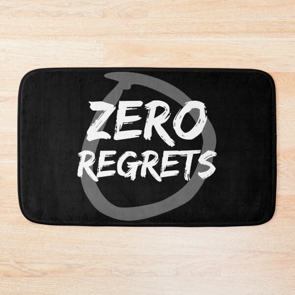 Item preview, Zero Regrets 0 Regrets designed and sold by jacks-tees.