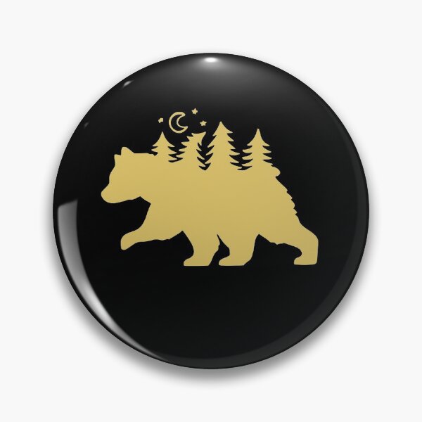 Item preview, Bear In The Moonlit Woods designed and sold by Sinfamous.