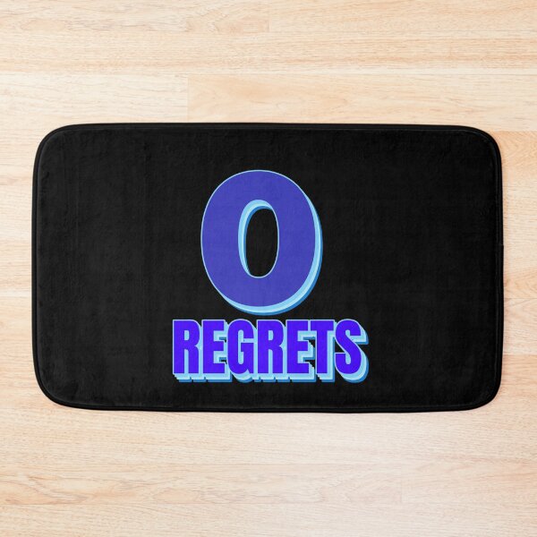 Item preview, Zero Regrets 0 Regrets designed and sold by jacks-tees.