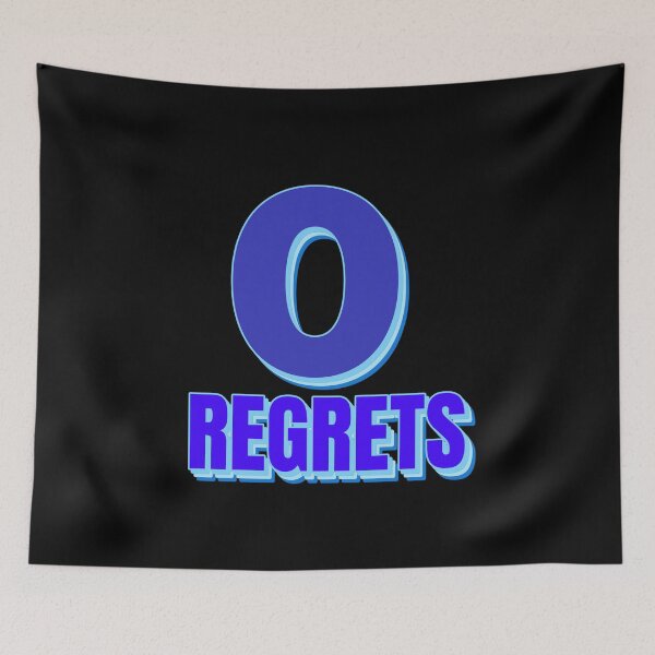 Item preview, Zero Regrets 0 Regrets designed and sold by jacks-tees.