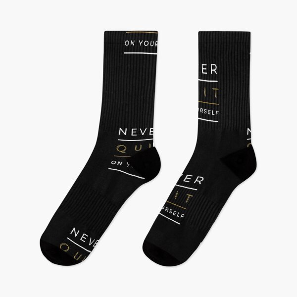 Item preview, Never Quit On Yourself | Black | Positive | Gifts for Friends | Signed | Trending | Smile | Hippie | 2020 designed and sold by itsokaybyme.