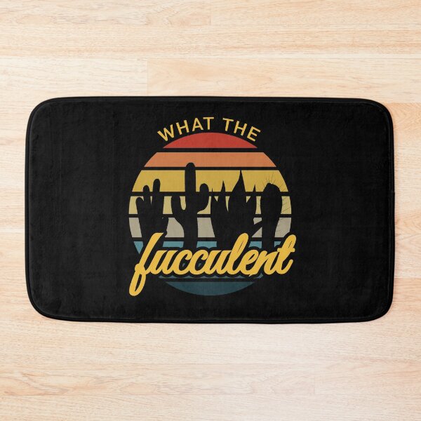Item preview, What The Fucculent Cactus - Cool and Cute Design designed and sold by designminimal.