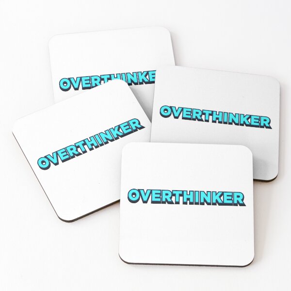 Item preview, Overthinker Blue 3d Logo designed and sold by PeterPrv.